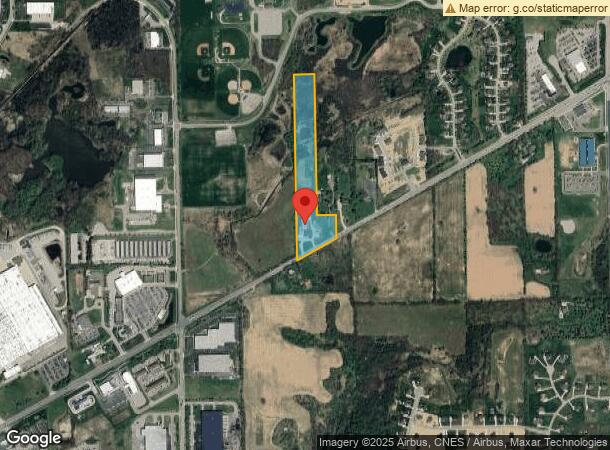  7370 E Michigan Ave, Saline, MI Parcel Map