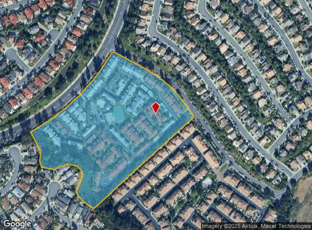  27444 Camden, Mission Viejo, CA Parcel Map