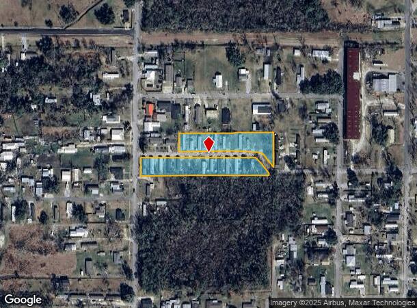  810 N Claiborne St, Sulphur, LA Parcel Map