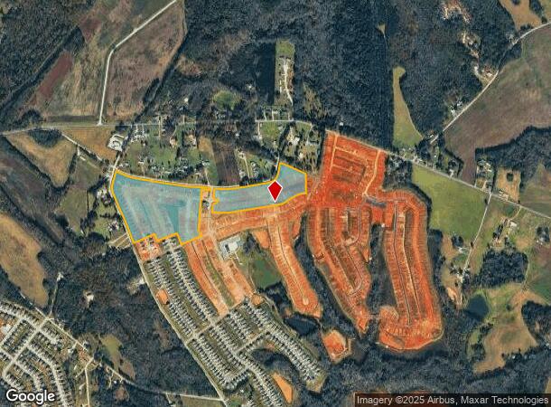  733 Happy Valley Rd, Fountain Inn, SC Parcel Map