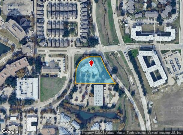  2105 Waterview Pkwy, Richardson, TX Parcel Map