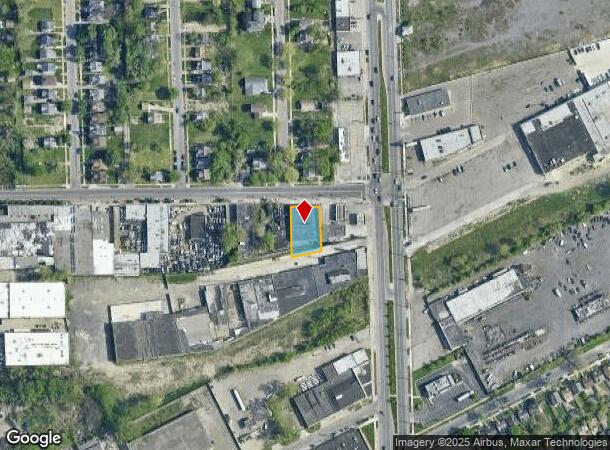  6335 Lyndon St, Detroit, MI Parcel Map