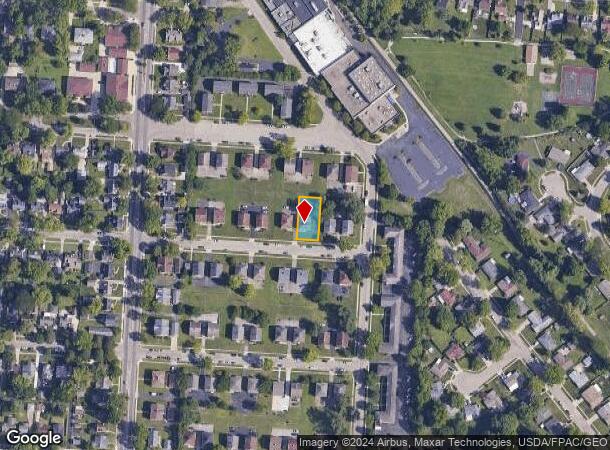  545 Aberdeen Ave, Dayton, OH Parcel Map