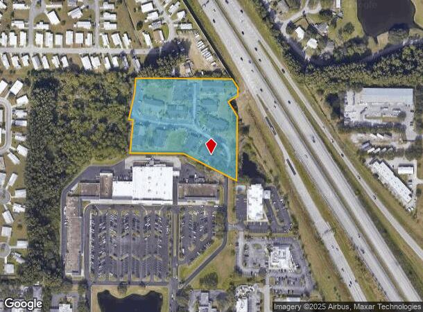 210 Interchange Dr Ne, Palm Bay, FL Parcel Map