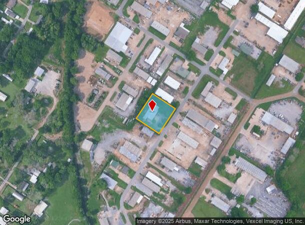 209 Thru-Way Park Rd, Lafayette, LA Parcel Map