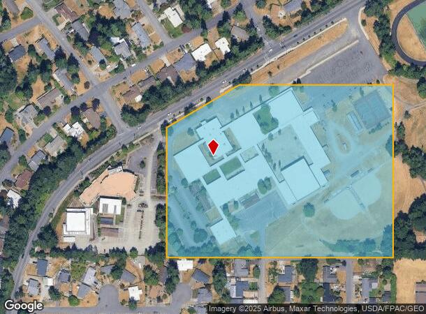  1101 S Dash Point Rd, Federal Way, WA Parcel Map