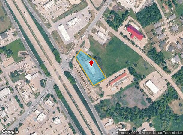 1203 E Ennis Ave, Ennis, TX Parcel Map