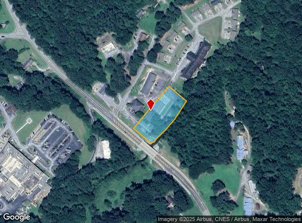 1216 Falls Rd, Toccoa, GA Parcel Map