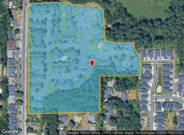 3313 72Nd Avenue Ct W, University Place, WA Parcel Map