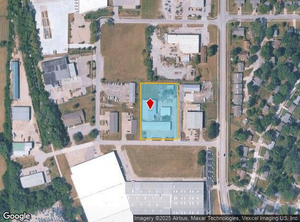  920 E 28Th St, Lawrence, KS Parcel Map