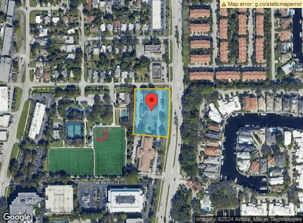  5499 N Federal Hwy, Boca Raton, FL Parcel Map