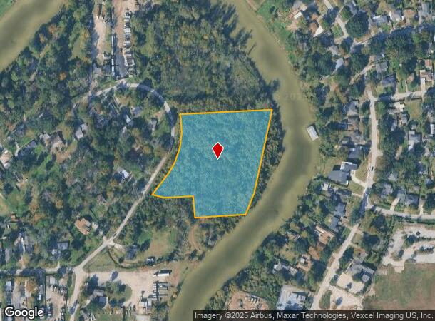  909 Lear St, Houston, TX Parcel Map