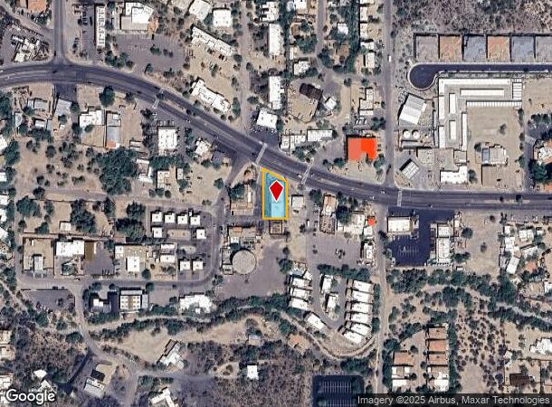 6061 E Cave Creek Rd, Cave Creek, AZ Parcel Map