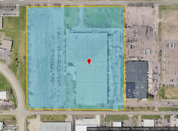 600 E 54Th St N, Sioux Falls, SD Parcel Map