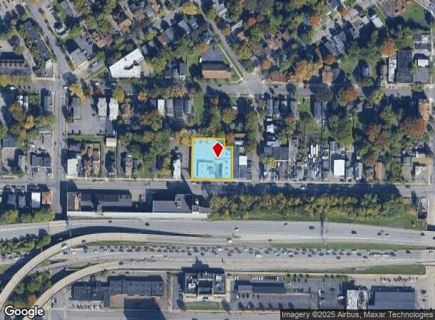  451 Burnet Ave, Syracuse, NY Parcel Map
