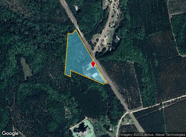 5989 Ga Highway 129 S, Claxton, GA Parcel Map