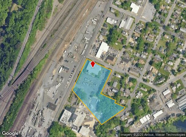 351 W Philadelphia Ave, Morrisville, PA Parcel Map