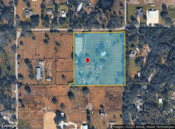  12714 Tyler Run Ave, Odessa, FL Parcel Map