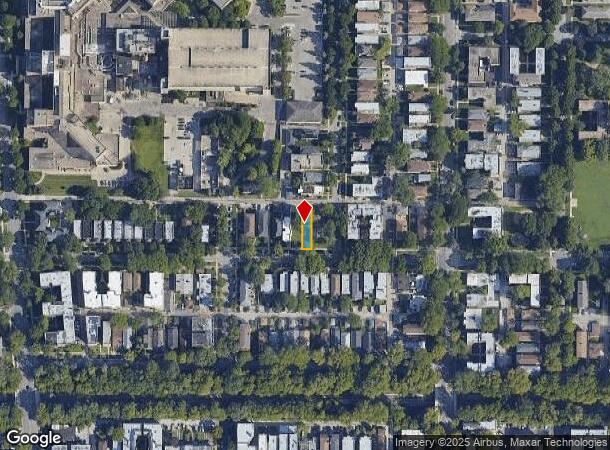  729 Mulford St, Evanston, IL Parcel Map