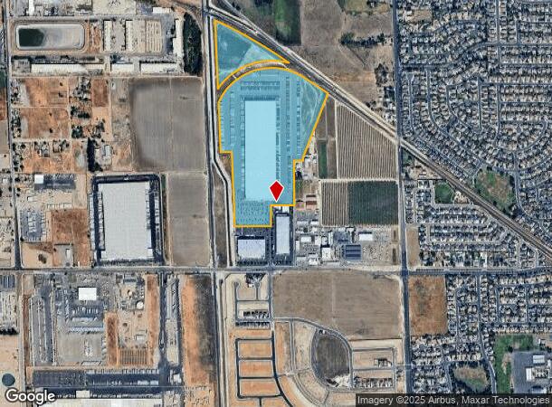  2325 W Louise Ave, Manteca, CA Parcel Map