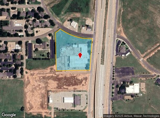  105 N Interstate 27, Plainview, TX Parcel Map