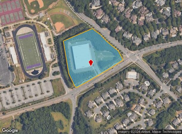  9800 Ardrey Kell Rd, Charlotte, NC Parcel Map