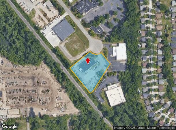  25005 Trans X Rd, Novi, MI Parcel Map