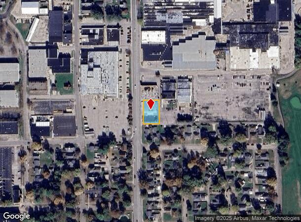  1441 Central Ave, Columbus, IN Parcel Map