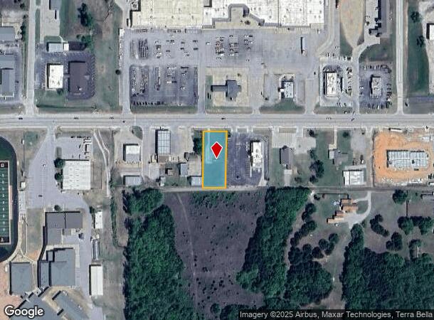  2005 E Main St, Cushing, OK Parcel Map