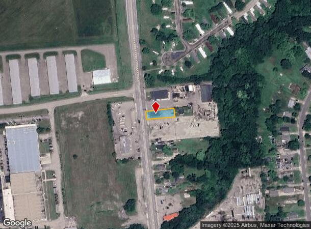  1807 Germantown Rd, Middletown, OH Parcel Map