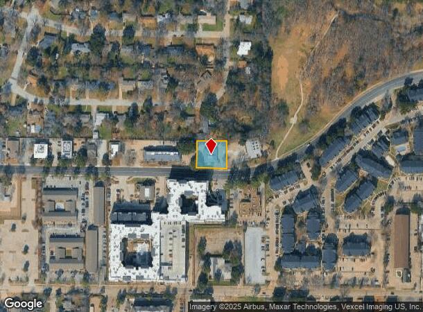  847 W Mitchell St, Arlington, TX Parcel Map