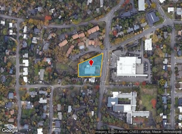  3350 Willamette St, Eugene, OR Parcel Map