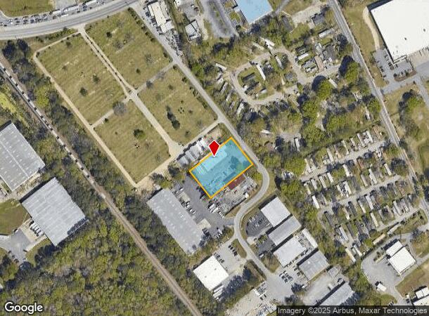  7329 Spa Rd, North Charleston, SC Parcel Map