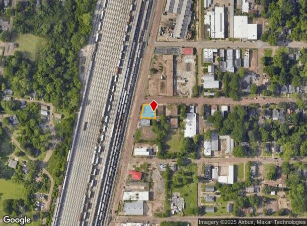 1840 N Mill St, Jackson, MS Parcel Map