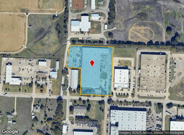 933 Hensley Ln, Wylie, TX Parcel Map