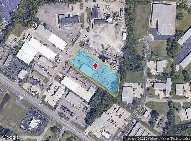  3165 Production Dr, Fairfield, OH Parcel Map