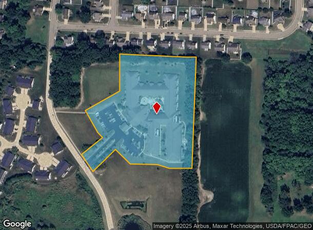  2550 University Dr Se, Massillon, OH Parcel Map