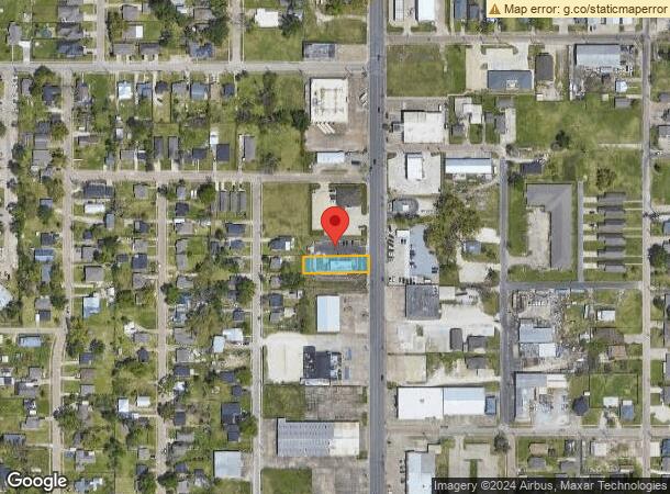  2412 Ryan St, Lake Charles, LA Parcel Map