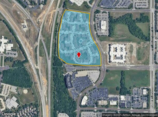  7700 W 126Th Ter, Overland Park, KS Parcel Map