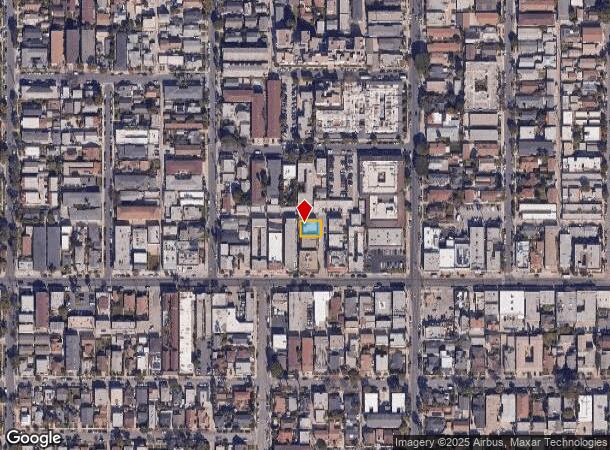 421 N Rose Pl, Long Beach, CA Parcel Map