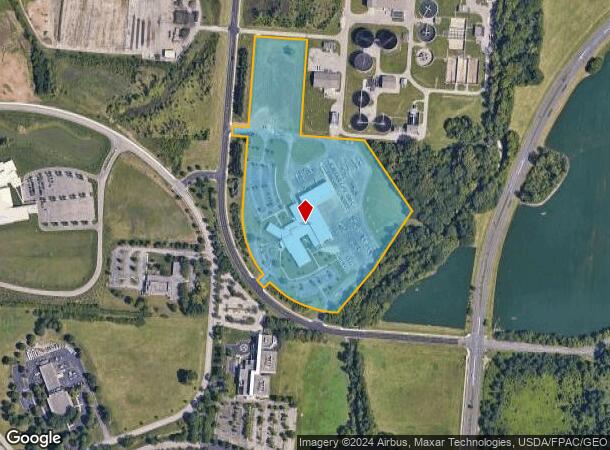  1850 Spaulding Rd, Dayton, OH Parcel Map