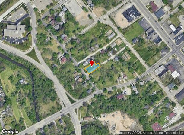  1627 Church St, Flint, MI Parcel Map