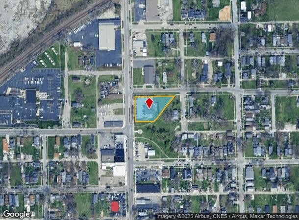 1925 Fairfield Ave, Fort Wayne, IN Parcel Map