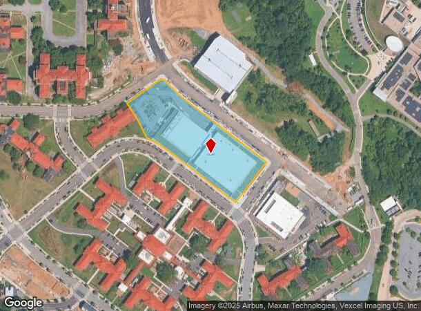 1100 Oak Dr Se, Washington, DC Parcel Map