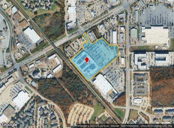 1801 S Loop 288, Denton, TX Parcel Map