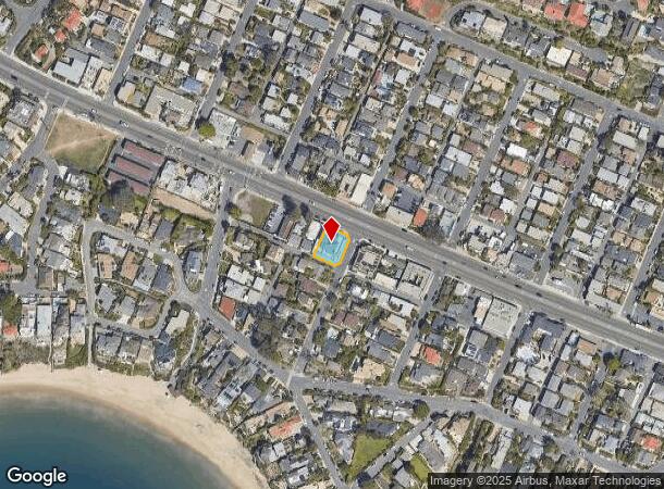  1223 N Coast Hwy, Laguna Beach, CA Parcel Map