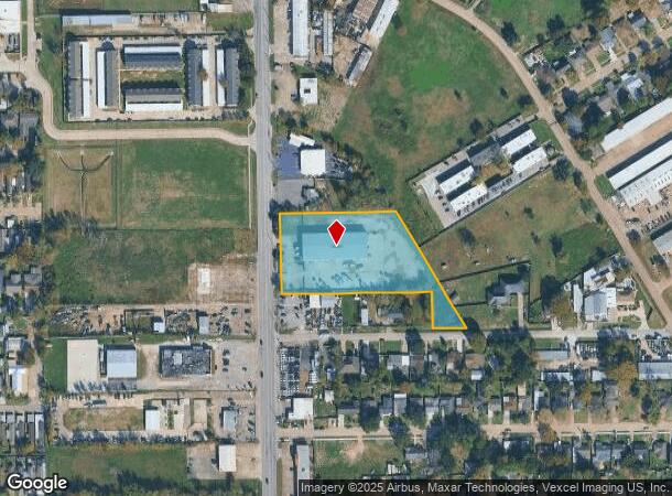 2813 Shaver St, Pasadena, TX Parcel Map