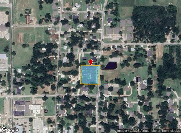  208 N Prairie St, Pilot Point, TX Parcel Map