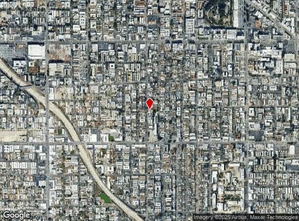 1184 N Normandie Ave, Los Angeles, CA Parcel Map