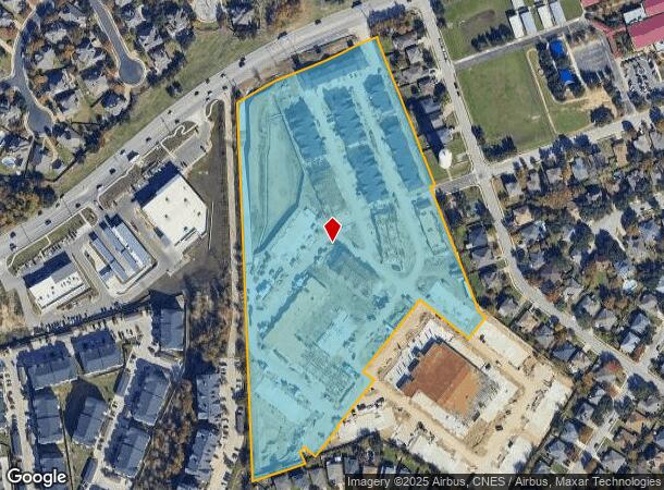  725 University Blvd, Round Rock, TX Parcel Map